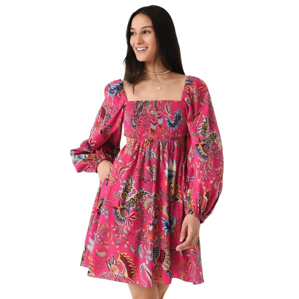 CHARINA SARTE Women's Talaia Cutout Mini Dress Size XS NWOT